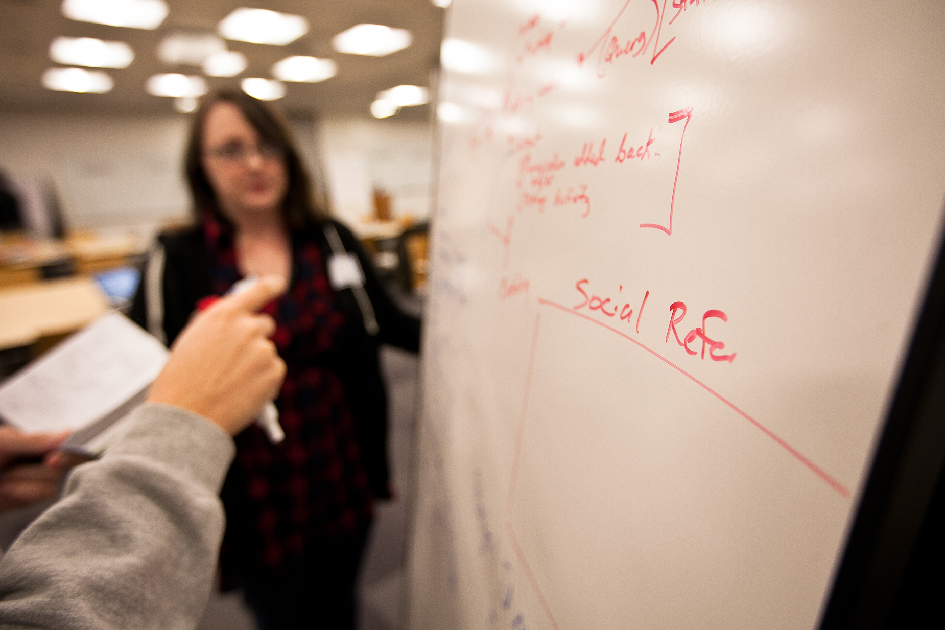 King 5 Hackathon whiteboard